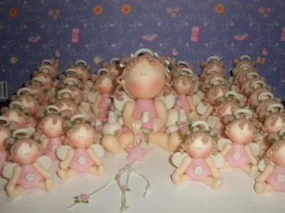 Souvenirs bebés en porcelana fria paso a paso - Imagui