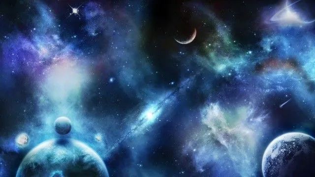 Space drawn HD wallpapers collection