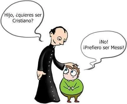 Spanish jokes for kids, chistes para niños: Word play "Cristiano ...