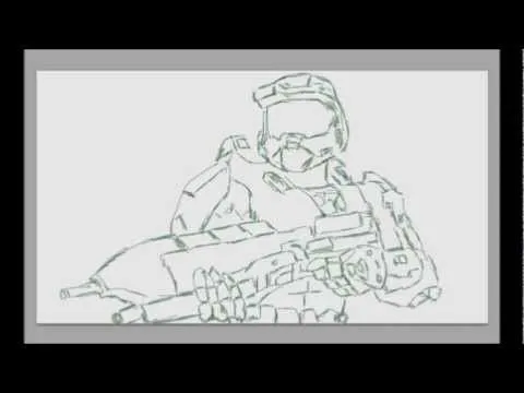Speed Painting by Anwar #1 - Master Chief (Jefe Maestro) - Halo ...