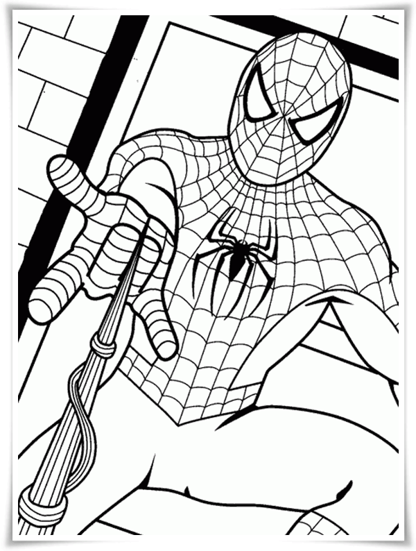 Spiderman Ausmalbilder - AusmalbilderKostenlos
