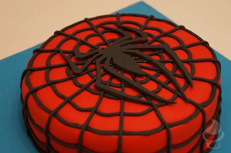 torta hombre araña on Pinterest | Spiderman, Fiestas and Pastel