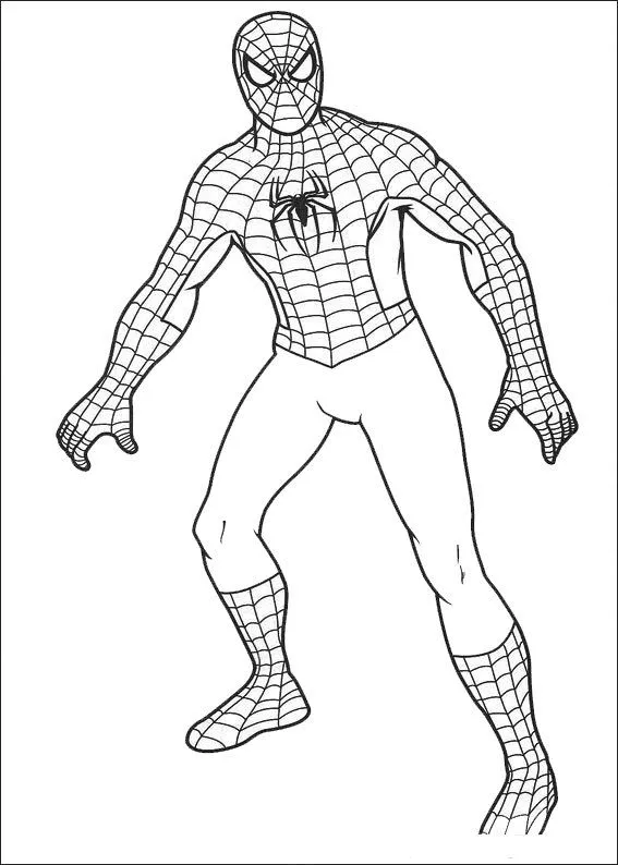 coloring pages spiderman | Kids Activities