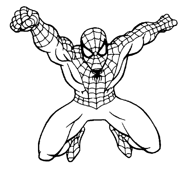 spiderman coloring page | Spiderman Coloring Pages ...