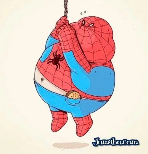 spiderman-gordo