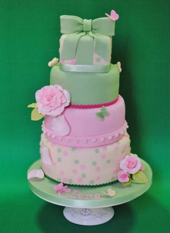 Spring christening cake | Cake Designer