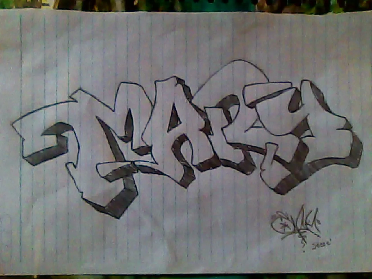 Sr. Kans : "Graffiti pra turma - Mary - DMC 306"