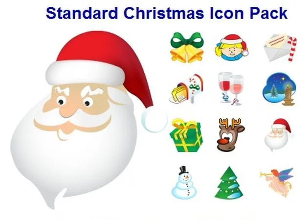 Standard Christmas Icon Pack 2012, un pack con iconos variados de ...