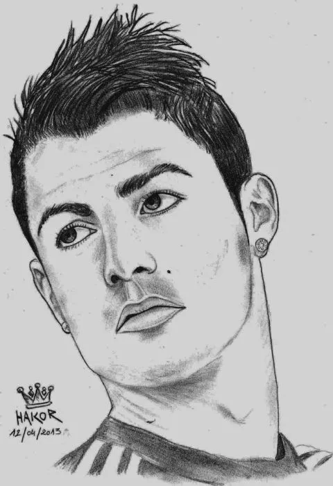 StarsPortraits - Retratos de Cristiano Ronaldo por hakor - 3