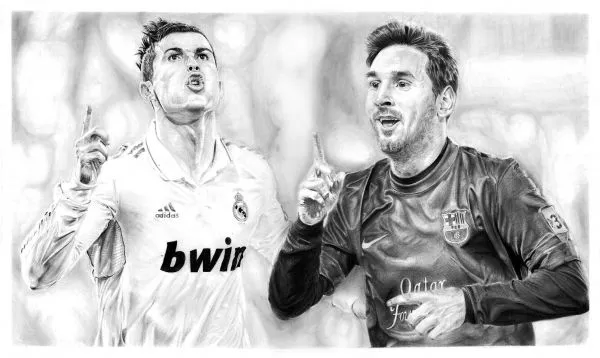 StarsPortraits - Retratos de Lionel Messi, Cristiano Ronaldo por ...