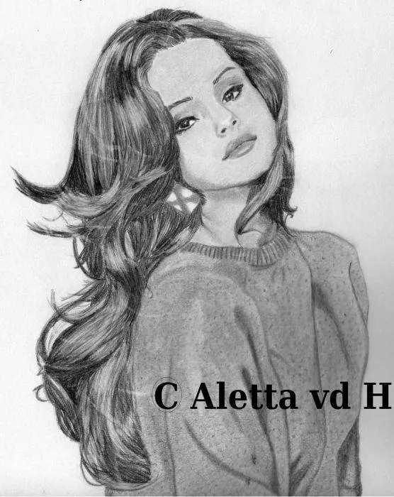 StarsPortraits - Retratos de Selena Gomez por Aletta15 - 2