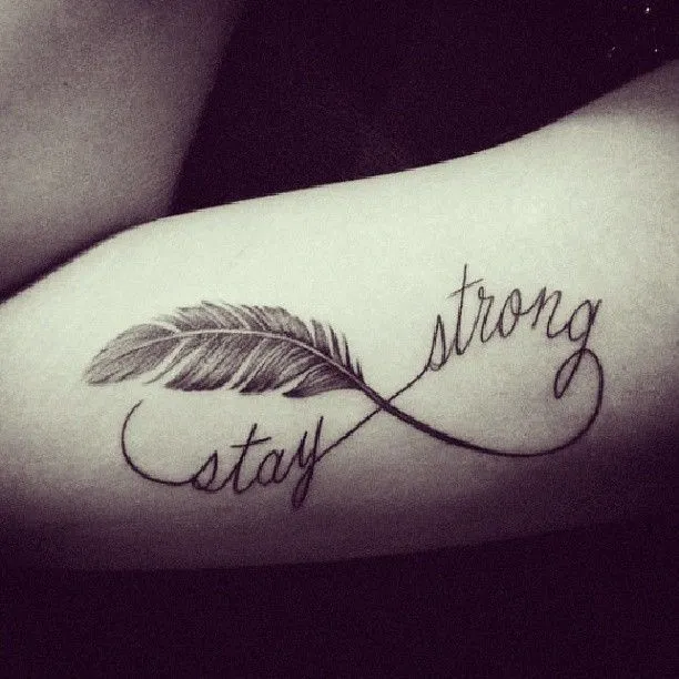 Would like with color in feather | Tattoos | Pinterest