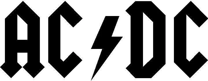 Ac dc stencil - Imagui