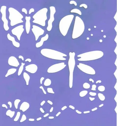 Plantillas para stencil de flores - Imagui