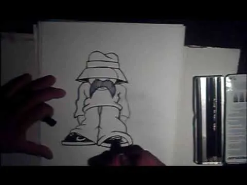 STEP BY STEP how to draw a cholo (HQ) - YouTube
