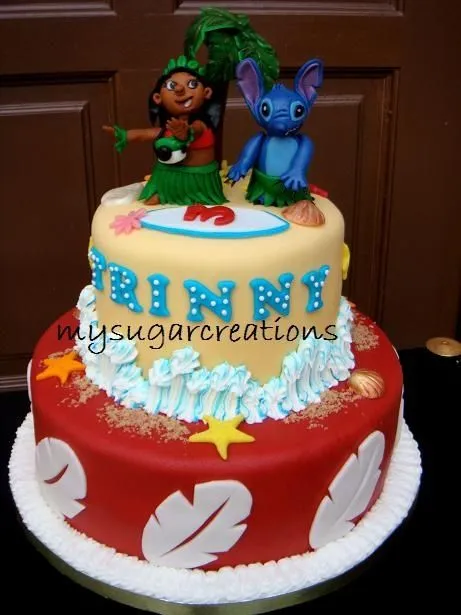 Stitch Cake on Pinterest | Goofy Cake, Pocahontas Cake and Disney ...