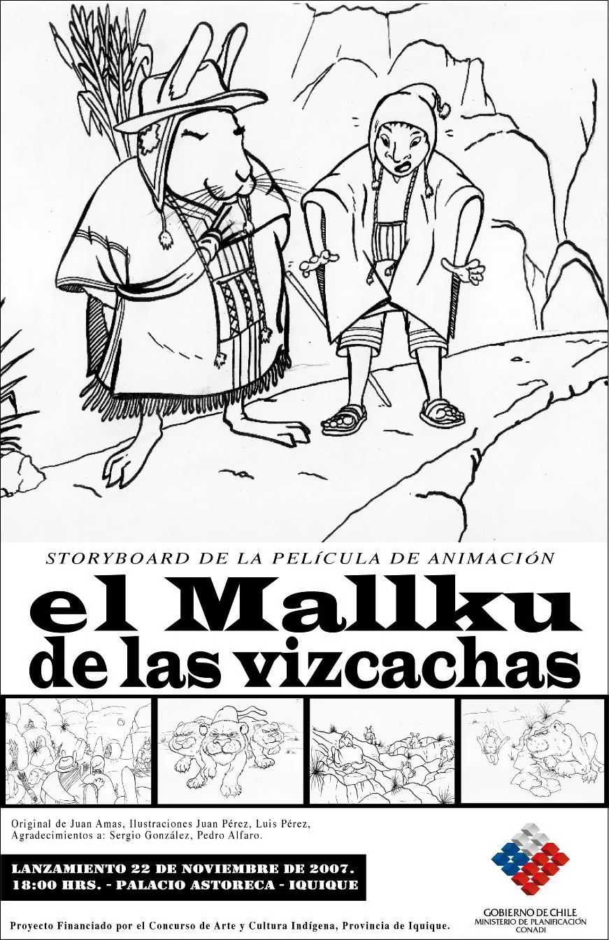 STORYBOARD "El Mallku de las Vizcachas", 2007 | ARTMADILLO Artes ...