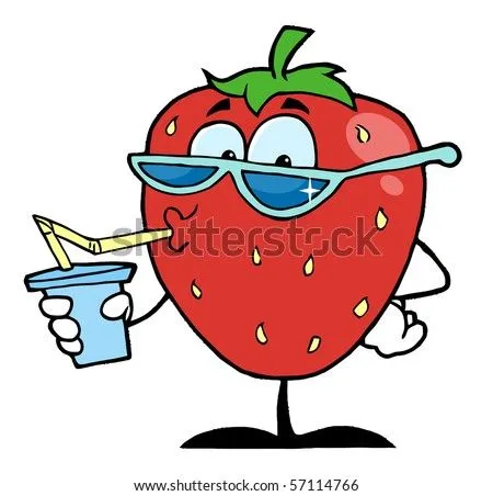 Strawberry Cartoon Stock Vectors & Vector Clip Art | Shutterstock