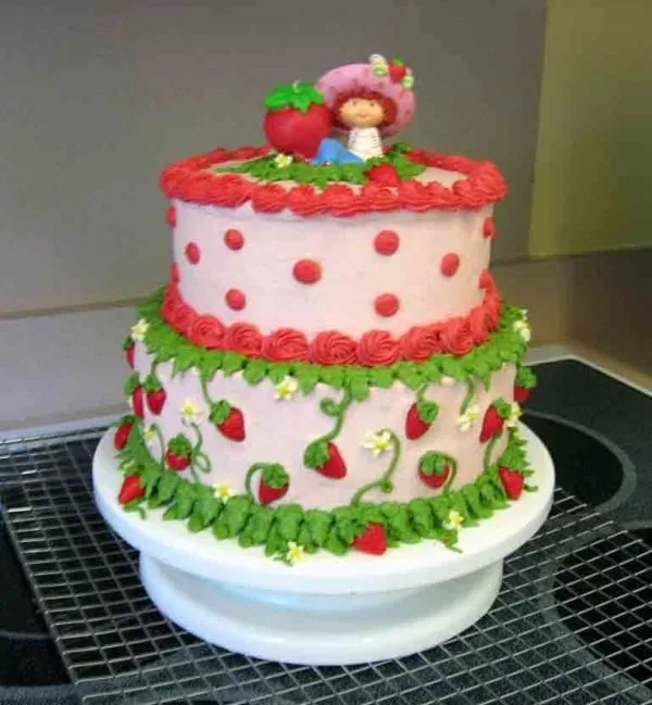 Strawberry Shortcake Birthday Cake | Cake ideas | Pinterest ...