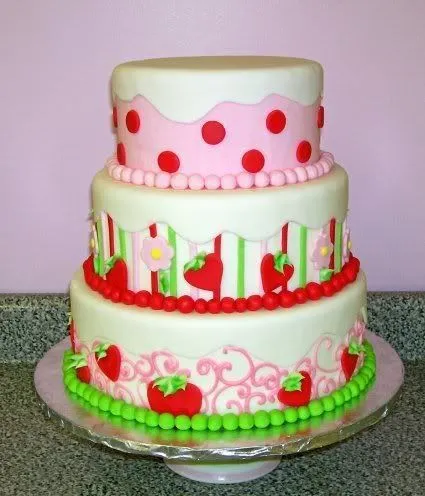 strawberry shortcake cake - Google Search | Kids Dream Cakes ...