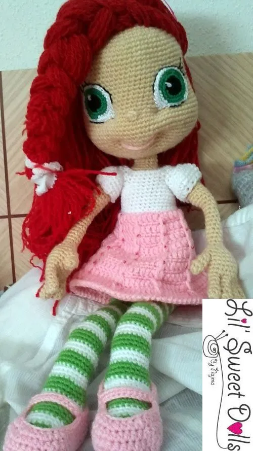 Strawberry shortcake doll | Lil' Sweet Dolls