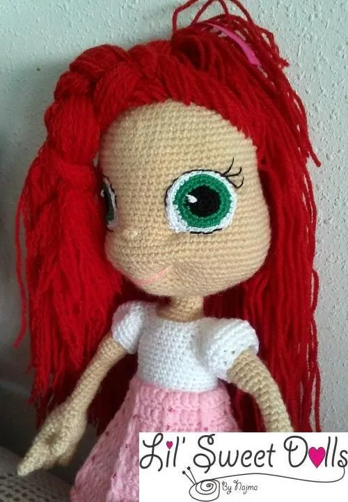 Strawberry shortcake doll | Lil' Sweet Dolls