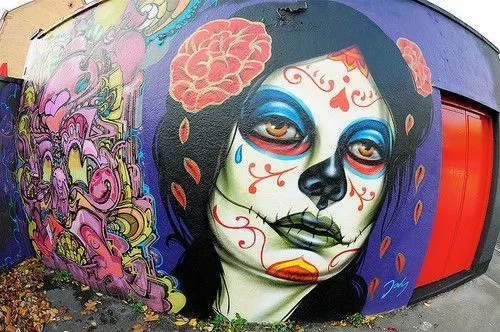 SugarSkull Graffiti | Graffiti | Pinterest | Graffiti, Sugar Skull ...