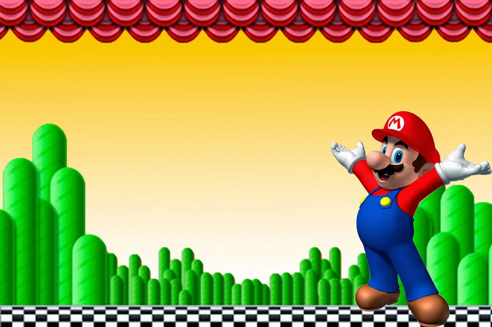 Super Mario Bros: Imprimibles, Invitaciones y Tarjetas Gratis ...