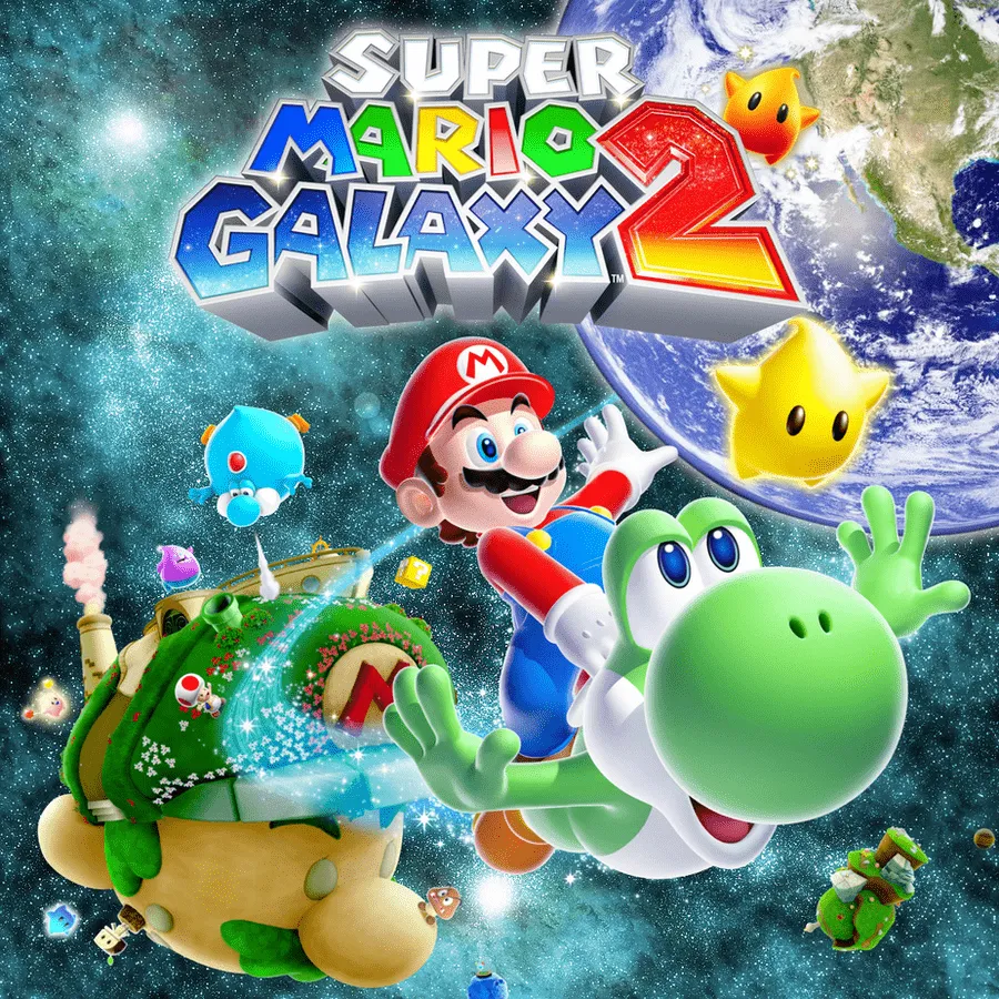 Super Mario Galaxy 2 Wallpaper by ~Candido1225 on deviantART Super Mario Galaxy 2 Wallpaper by ~Candido1225 on deviantART