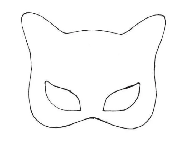 Super máscaras: Batman e Mulher Gato. Vem aprender!! #diy #molde ...