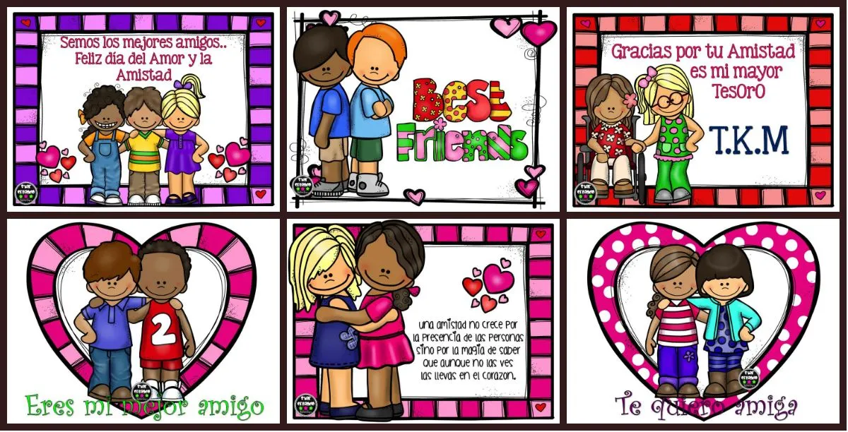 SÚPER RECOPILATORIO tarjetas del amor y de la amistad “SAN VALENTÍN” –  Imagenes Educativas