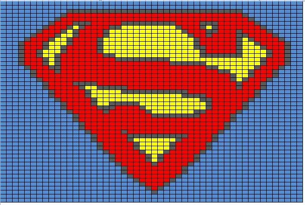 Superhero Logo Charts | HappyHooker's Blog
