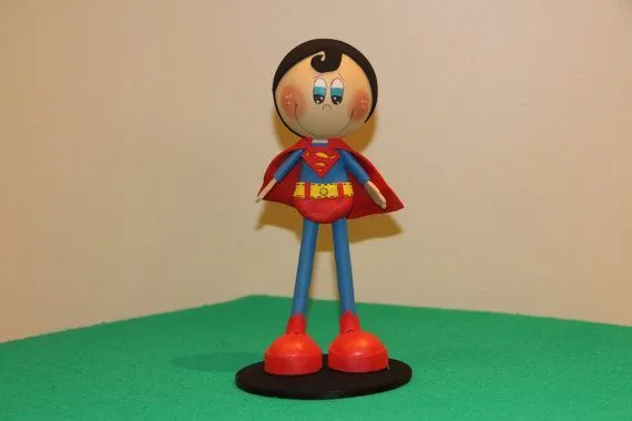 SUPERMAN Doll - Fofucha 100% Hand Made