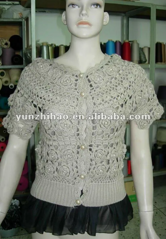 Patrones de sweater tejidos a crochet - Imagui