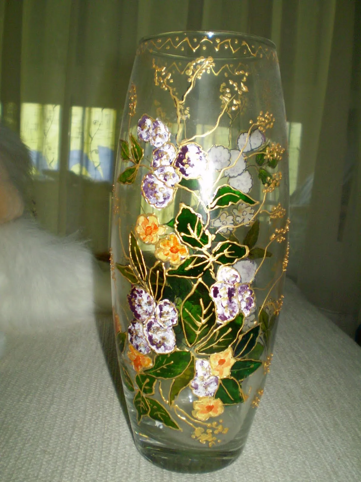 SyB Artesanía: JARRONES DE CRISTAL PINTADOS SyB Artesanía: JARRONES DE CRISTAL PINTADOS