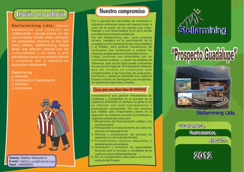 System Servicios Generales: Diseño Gráfico: Tripticos System Servicios Generales: Diseño Gráfico: Tripticos