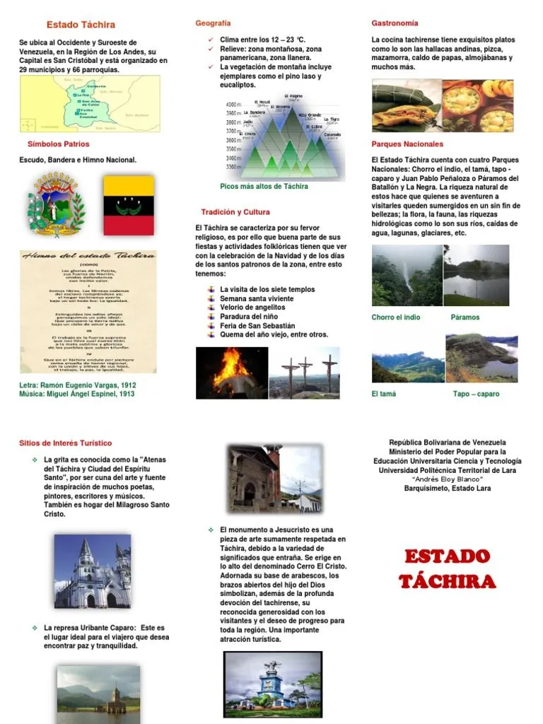 Estado Táchira | PDF