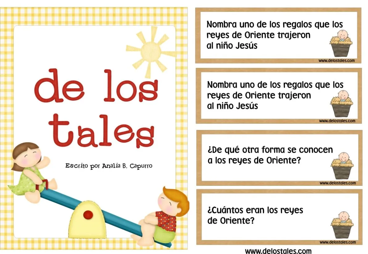 De los tales: Adivinanzas para el calendario De los tales: Adivinanzas para el calendario