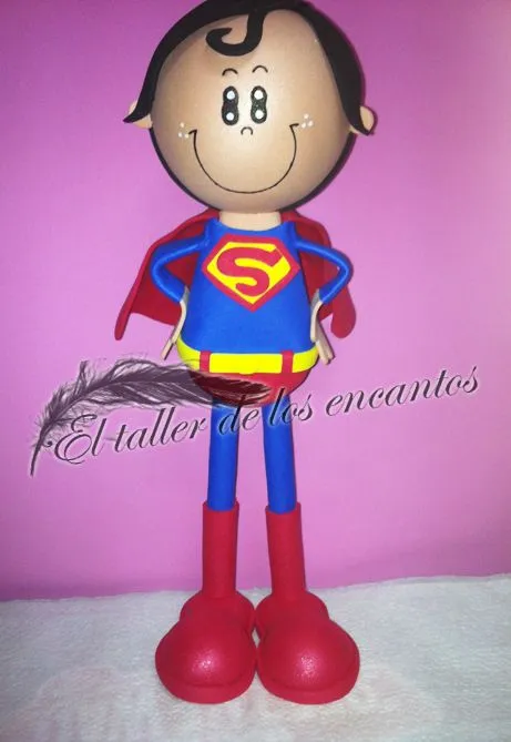 Patrones gratis de fofucho superman - Imagui