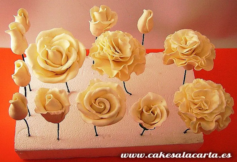 Taller de flores de pasta de goma | Cakes, cupcakes y cookies en ...