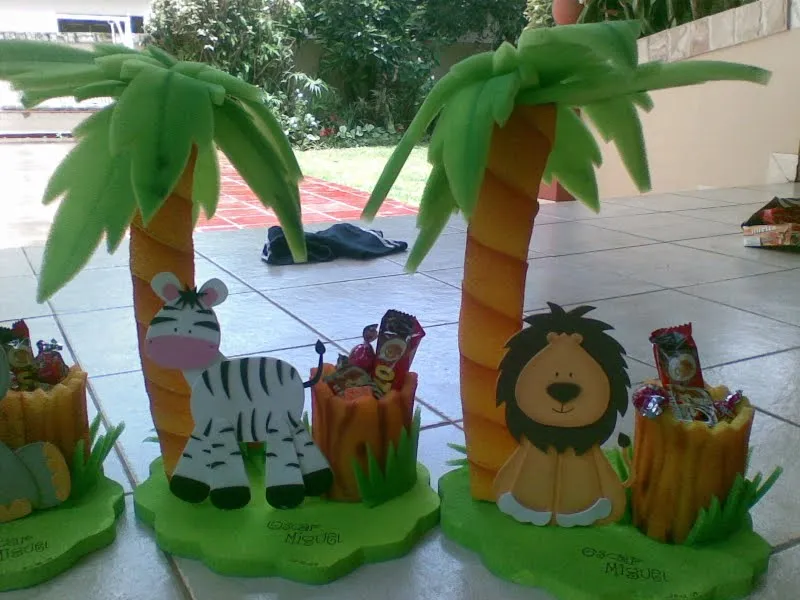 TALLER DE MANUALIDADES ROCIO.: ANIMALES DE LA SELVA TALLER DE MANUALIDADES ROCIO.: ANIMALES DE LA SELVA
