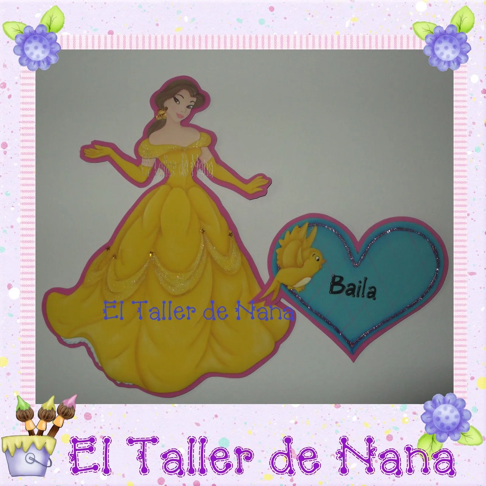 El Taller de Nana: Princesas de Disney en Foami
