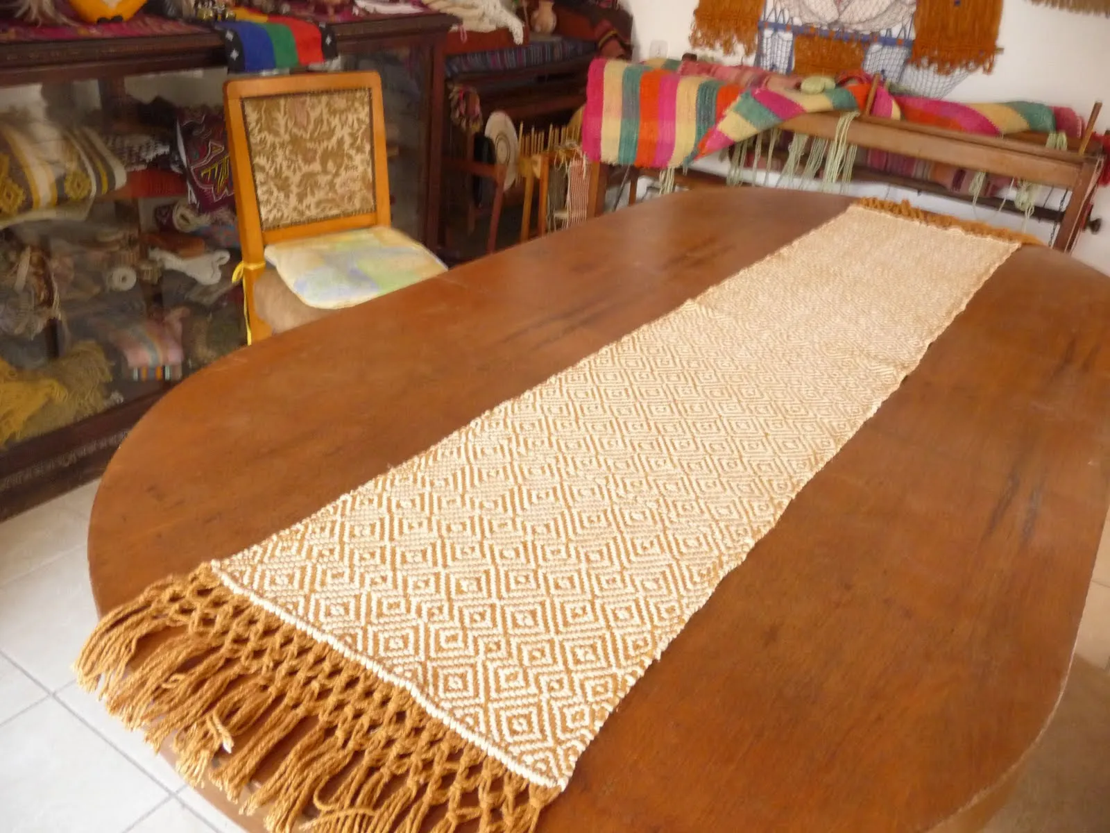 TALLER DE TELAR Y TEJIDOS ABORIGENES "HUARI": CAMINO DE MESA EN ... TALLER DE TELAR Y TEJIDOS ABORIGENES "HUARI": CAMINO DE MESA EN ...
