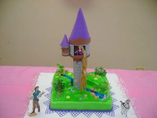 tangled cake ideas | Tangled Rapunzel Birthday Cake By Goldy Hice ...