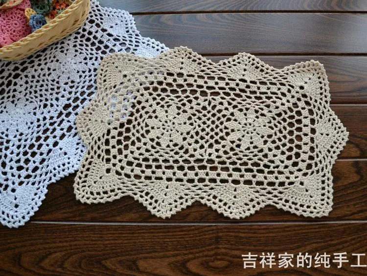 Tapetes cuadrados de crochet - Imagui