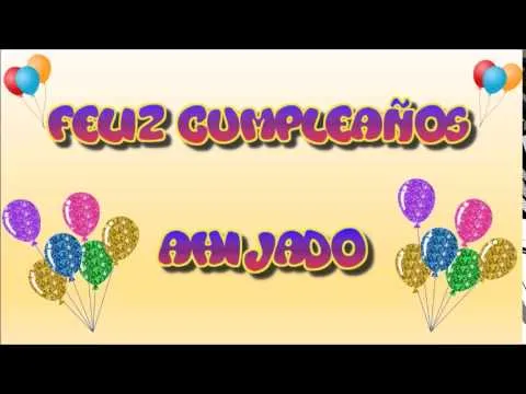 Tarjeta Animada de Cumpleaños para Ahijado - YouTube