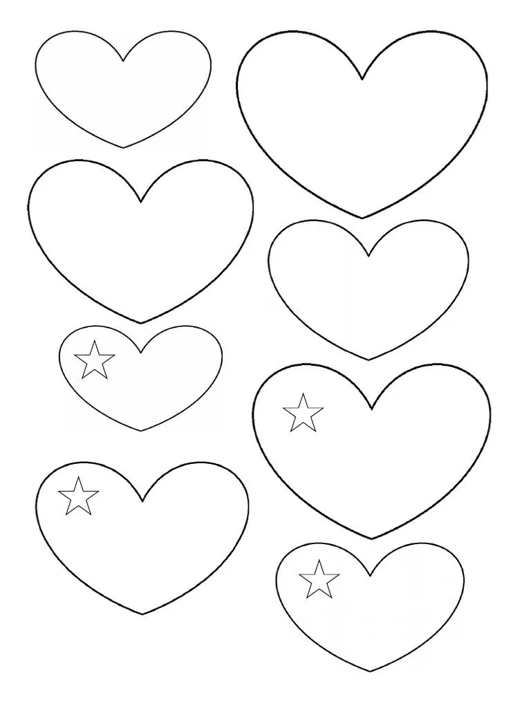 Tarjeta Cascada de Corazones Plantilla | PDF Tarjeta Cascada de Corazones Plantilla | PDF