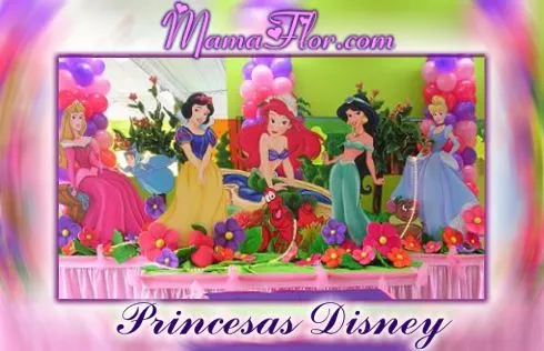 Tarjeta de Cumpleaños de las Princesas Disney listo para Imprimir ...