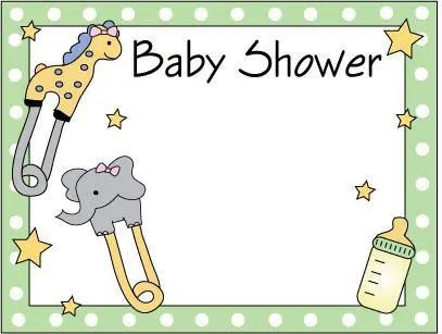 Baby Shower invitaciones