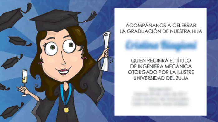 Tarjeta de felicitaciones grado universitario - Imagui